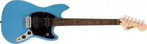 Squire Sonic Mustang Electric Guitar, California Blue, Laurel Fingerboard Squire Sonic Mustang Electric Guitar, California Blue, Laurel Fingerboard
