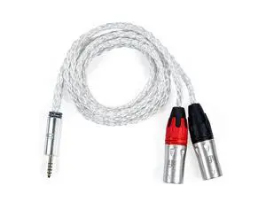 4.4mm to XLR Balanced Aluminium Alloy Cable (1 metre) 4.4mm to XLR Balanced Aluminium Alloy Cable (1 metre)