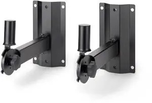 On Stage SS7322B Adj Wall Mount Spkr Bracket, Pair On Stage SS7322B Adj Wall Mount Spkr Bracket, Pair
