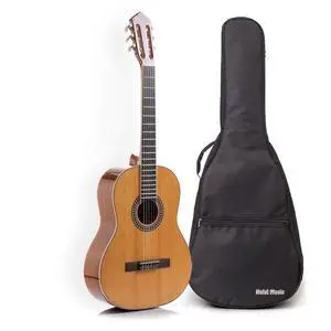 39" Full Size Classical Guitar, Nylon Strings, Natural Gloss 39" Full Size Classical Guitar, Nylon Strings, Natural Gloss
