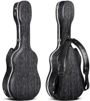 41 Inch ABS Hard Guitar Bag Acoustic Guitar Case Waterproof 0.6 Inch Thick Padding for Acoustic Classical Guitars, Black CY0246 41 Inch ABS Hard Guitar Bag Acoustic Guitar Case Waterproof 0.6 Inch Thick Padding for Acoustic Classical Guitars, Black CY0246