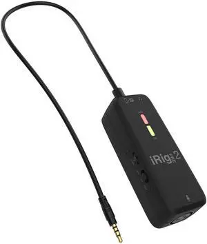 iRig Pre 2 mic preamp Adapter Interface for iPhone, iPad, Android, iOS & DSLR Cameras, with +48V Phantom Power, XLR Connector & Headphone Output iRig Pre 2 mic preamp Adapter Interface for iPhone, iPad, Android, iOS & DSLR Cameras, with +48V Phantom Power, XLR Connector & Headphone Output