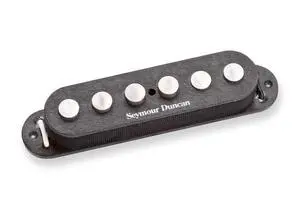 Quarter Pound Staggered Strat - Neck/Middle/Bridge - Black Quarter Pound Staggered Strat - Neck/Middle/Bridge - Black