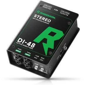 Direct Box with Dual 1/4 High-Impedance Stereo Inputs Di Boxes Support For Guitar/Bass Instruments Premium Direct Injection Active Di Box For Thru & XLR Outputs (Direct Box) Direct Box with Dual 1/4 High-Impedance Stereo Inputs Di Boxes Support For Guitar/Bass Instruments Premium Direct Injection Active Di Box For Thru & XLR Outputs (Direct Box)
