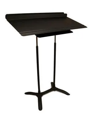 5401 Regal Conductor's Music Stand | Wide Conductor's Desk, Adjustable Height, Orchestra, Choir, Band, Rehearsal, Concert and Performance Use 5401 Regal Conductor's Music Stand | Wide Conductor's Desk, Adjustable Height, Orchestra, Choir, Band, Rehearsal, Concert and Performance Use