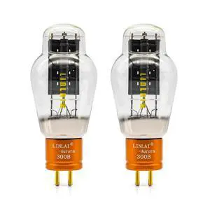Aurora Series 300B Vacuum Tube Tubes for Amplifiers (2 Pack) | Matched Pair Aurora Series 300B Vacuum Tube Tubes for Amplifiers (2 Pack) | Matched Pair
