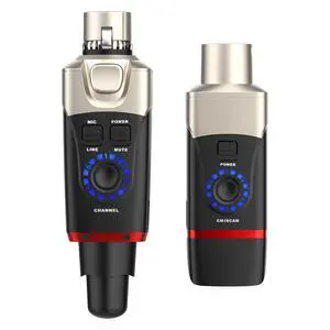 U35 Wireless Microphone System with 5.8GHz XLR Transmitter and Receiver for Dynamic Microphone U35 Wireless Microphone System with 5.8GHz XLR Transmitter and Receiver for Dynamic Microphone