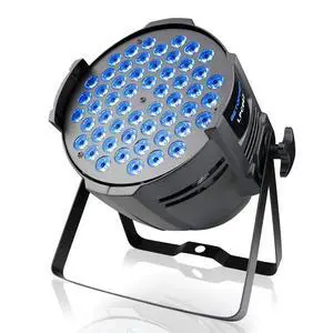 DJ Lights, 54 x 3W RGB LED Stage Par Lights, DMX/Sound(LPC007, 1P) | Auto/Sound/DMX512/Master,Lighting range 6~10M,optical angle 26°,Built-in cooling fan,for Church,Concert,Wedding,Party,Bar DJ Lights, 54 x 3W RGB LED Stage Par Lights, DMX/Sound(LPC007, 1P) | Auto/Sound/DMX512/Master,Lighting range 6~10M,optical angle 26°,Built-in cooling fan,for Church,Concert,Wedding,Party,Bar