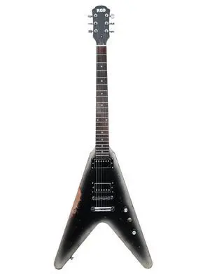 Relic V Electric Guitar,Mahogany Body and Neck,Rosewood Fingerboard,Bone Nut,6-String Relic Heavy Metal Guitar,Professional/Electric Guitars for Adults Relic V Electric Guitar,Mahogany Body and Neck,Rosewood Fingerboard,Bone Nut,6-String Relic Heavy Metal Guitar,Professional/Electric Guitars for Adults
