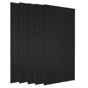 Large Acoustic Panels for Wall Sound Proof Sound Dampening Panels for Wall Decor and Ceilings 47.2 x 23.6 x 0.4 Inch Polyester Fiber Noise Absorb Panels for Bedroom Home Studio Office (Black, 5 Pack) Large Acoustic Panels for Wall Sound Proof Sound Dampening Panels for Wall Decor and Ceilings 47.2 x 23.6 x 0.4 Inch Polyester Fiber Noise Absorb Panels for Bedroom Home Studio Office (Black, 5 Pack)
