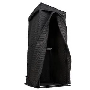Portable Vocal Booth for Recording, Home Studio Booth for Voiceover | Heavy Acoustic blankets, dense fiberfill, echo reduction & sound absorption for podcasting, audiobooks & singing Portable Vocal Booth for Recording, Home Studio Booth for Voiceover | Heavy Acoustic blankets, dense fiberfill, echo reduction & sound absorption for podcasting, audiobooks & singing