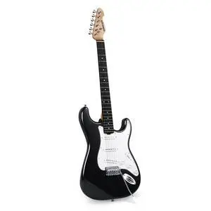 Electric Guitar, 39" Beginner Electric Guitar, Classic SSS Pickup, Tremolo Bridge, Full-Size Lightweight Body, Rounded Fret Ends, Heel Adjustment Truss Rod (Black) Electric Guitar, 39" Beginner Electric Guitar, Classic SSS Pickup, Tremolo Bridge, Full-Size Lightweight Body, Rounded Fret Ends, Heel Adjustment Truss Rod (Black)