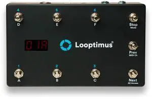 Looptimus USB MIDI Foot Controller Looptimus USB MIDI Foot Controller