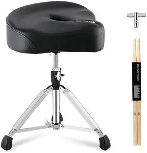 Drum Throne Heavy Duty Drum Throne Seat Air Guide Hole Drum Stool Motorcycle Style Height Thrones Adjustable Drum Chair for Adult,Tall People Refreshing and Breathable Drum Seat,Black Drum Throne Heavy Duty Drum Throne Seat Air Guide Hole Drum Stool Motorcycle Style Height Thrones Adjustable Drum Chair for Adult,Tall People Refreshing and Breathable Drum Seat,Black