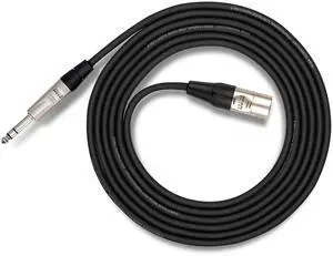 Pro HSX-100 Balanced Interconnect, REAN 1/4 Inches TRS to XLR3 Meter, 100 Feet Pro HSX-100 Balanced Interconnect, REAN 1/4 Inches TRS to XLR3 Meter, 100 Feet