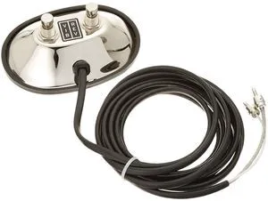 Accessories 099-4051-000 2-BUTTON VINTAGE-STYLE FOOTSWITCH (RCA JACKS) Accessories 099-4051-000 2-BUTTON VINTAGE-STYLE FOOTSWITCH (RCA JACKS)