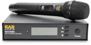WX1000HH UHF Wireless Handheld Microphone System WX1000HH UHF Wireless Handheld Microphone System