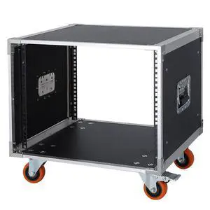 AV Gear Rack 8U Home Audio & Video Stage Stereo Equipment Storage Cabinet Stand On Wheels - 8U 19in Server IT Network Data Devices Storage Rack Cabinet - SC01-8U AV Gear Rack 8U Home Audio & Video Stage Stereo Equipment Storage Cabinet Stand On Wheels - 8U 19in Server IT Network Data Devices Storage Rack Cabinet - SC01-8U