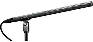 AT8035 Line + Gradient Condenser Microphone | Includes stand clamp, windscreen, battery and carrying case for mounting, protection and storage AT8035 Line + Gradient Condenser Microphone | Includes stand clamp, windscreen, battery and carrying case for mounting, protection and storage