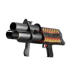 Electric Confetti Launcher with LED RGB Effects, Three Holes | 2026 ft Shooting Distance for Stage, DJ, Concert, Party & Events (Confetti Paper Not Included) Electric Confetti Launcher with LED RGB Effects, Three Holes | 2026 ft Shooting Distance for Stage, DJ, Concert, Party & Events (Confetti Paper Not Included)