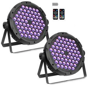 90W Dimmable RGB Battery Par Lights by Remote & DMX Control (2Pack) | 20H Single Color 5H Charging, Rechargeable LED Par, Uplight for DJ Party Events Wedding Church Concert Band Club 90W Dimmable RGB Battery Par Lights by Remote & DMX Control (2Pack) | 20H Single Color 5H Charging, Rechargeable LED Par, Uplight for DJ Party Events Wedding Church Concert Band Club