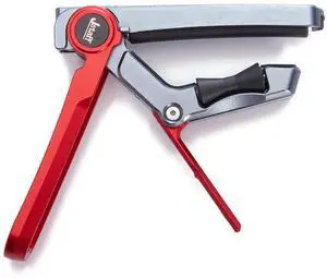 2025 Upgrade Rolling Guitar Capo, Aluminum Alloy - CNC Metal Carving Capo for Acoustic and Electric Guitars, Unique Folding and Hiding Design, Silky Smooth Movement, Precise Tuning. (RED) 2025 Upgrade Rolling Guitar Capo, Aluminum Alloy - CNC Metal Carving Capo for Acoustic and Electric Guitars, Unique Folding and Hiding Design, Silky Smooth Movement, Precise Tuning. (RED)