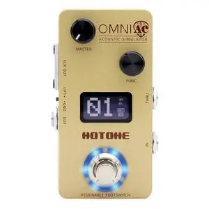 Omni AC Simulation Guitar Bass Effects Pedal Omni AC Simulation Guitar Bass Effects Pedal