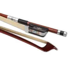 3/4 Upright Double Bass Bow for String Bass Bows Germany French style Natual Mongolia bow hair ebony frog pearl inlay 3/4 Upright Double Bass Bow for String Bass Bows Germany French style Natual Mongolia bow hair ebony frog pearl inlay