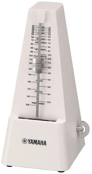 () Metronome Ivory MP-90IV Classic Triangular Style Matte Finish Resistant to Fingerprints Spring-Driven () Metronome Ivory MP-90IV Classic Triangular Style Matte Finish Resistant to Fingerprints Spring-Driven