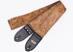Western Paisley Guitar Strap Made in USA Guitar Straps Western Paisley Guitar Strap Made in USA Guitar Straps