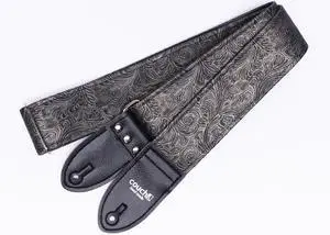 Western Paisley Guitar Strap Made in USA Guitar Straps Western Paisley Guitar Strap Made in USA Guitar Straps
