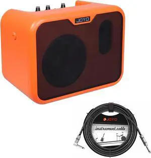 10W Small Acoustic Guitar Amplifier with 15ft Guitar Cable Portable Mini Practice Amp Battery Powered Combo Dual Channel (CMA-10A) 10W Small Acoustic Guitar Amplifier with 15ft Guitar Cable Portable Mini Practice Amp Battery Powered Combo Dual Channel (CMA-10A)