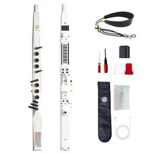 MK EWI, Performance-grade Electronic Wind Instrument, Wind Synth With Bulit in OTG Recording, Rechargeable, 68 Sounds, 5W High-power Cavity Speaker, For Professionals MK EWI, Performance-grade Electronic Wind Instrument, Wind Synth With Bulit in OTG Recording, Rechargeable, 68 Sounds, 5W High-power Cavity Speaker, For Professionals