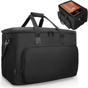 Large Cajon Bag, Fits Jumbo Size, Padded (Bag only) | Fits cajon up to 14"x21.3"x15", Thick padded case for protection, Carry handle & strap, Black Large Cajon Bag, Fits Jumbo Size, Padded (Bag only) | Fits cajon up to 14"x21.3"x15", Thick padded case for protection, Carry handle & strap, Black
