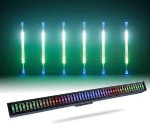 Stage Lights 200W LED DJ Light Bar RGBW 4in1 Strobe Light Bar,Wash Light Bar 96 Partition Pixels 576 LEDs DMX Control Sound Activated for Parties, Clubs, Weddings, Church Events Stage Lights 200W LED DJ Light Bar RGBW 4in1 Strobe Light Bar,Wash Light Bar 96 Partition Pixels 576 LEDs DMX Control Sound Activated for Parties, Clubs, Weddings, Church Events