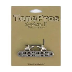 Standard Tuneomatic (small posts,"Roller" saddles) - TP6R - NICKEL Standard Tuneomatic (small posts,"Roller" saddles) - TP6R - NICKEL