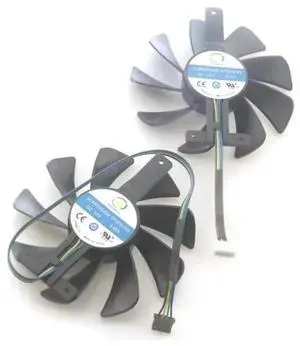 2PCS CF9015H12S GPU Cooling Fan for RTX 2080 2080Ti Twin Fan Graphics Card 2PCS CF9015H12S GPU Cooling Fan for RTX 2080 2080Ti Twin Fan Graphics Card
