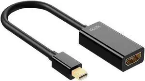 4K@30Hz Mini DisplayPort to HDMI Adapter, Gold-Plated Thunderbolt Mini DP to HDMI 4K×2K Converter Compatible with MacBook MacBook Air iMac Mini DP Devices 4K@30Hz Mini DisplayPort to HDMI Adapter, Gold-Plated Thunderbolt Mini DP to HDMI 4K×2K Converter Compatible with MacBook MacBook Air iMac Mini DP Devices