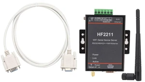 HF2211, HF2211 Serial Device Server, RS232/485/422 to WiFi and Ethernet DTU Short Message Communication Module, 5-36VDC Serial Data, Device Servers HF2211, HF2211 Serial Device Server, RS232/485/422 to WiFi and Ethernet DTU Short Message Communication Module, 5-36VDC Serial Data, Device Servers