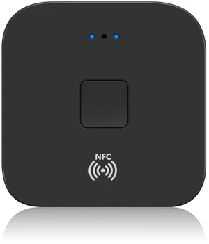 B11 Bluetooth 5.0 Audio Receiver NFC Wireless Music Adapter Wired Speaker to Wireless Bluetooth Converter for Amplifiers and Home Stereo Low Latency Plug and Play Adapter for Phones/Tablets B11 Bluetooth 5.0 Audio Receiver NFC Wireless Music Adapter Wired Speaker to Wireless Bluetooth Converter for Amplifiers and Home Stereo Low Latency Plug and Play Adapter for Phones/Tablets