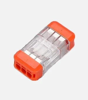 LT-33 Push-in Wire Connector Quick Wiring Terminal Tool-Free Electrical Butt Terminal for Power Distribution Home Lighting Junction Boxes Automotive Circuits and Maintenance LT-33 Push-in Wire Connector Quick Wiring Terminal Tool-Free Electrical Butt Terminal for Power Distribution Home Lighting Junction Boxes Automotive Circuits and Maintenance