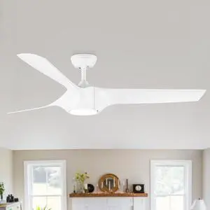 56 In.Intergrated LED Ceiling Fan with White ABS Blade 56 In.Intergrated LED Ceiling Fan with White ABS Blade