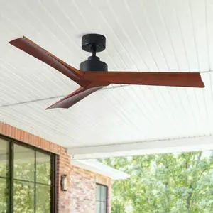 52" Black Lowe Profile Ceiling Fan without Light 52" Black Lowe Profile Ceiling Fan without Light