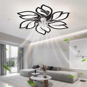 25.5In Ceiling Fan with Lights, Remote Control 3 Color Temperatures,6 Gear wind Speed Fan Light 25.5In Ceiling Fan with Lights, Remote Control 3 Color Temperatures,6 Gear wind Speed Fan Light