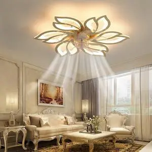 25.5In Ceiling Fan Titanium Gold with Light, Remote Control 3-Colour Temperature, 6-Speed Fanlight 25.5In Ceiling Fan Titanium Gold with Light, Remote Control 3-Colour Temperature, 6-Speed Fanlight