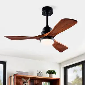 Hot sales 42 Inch Ceiling Fans with Lights and Remote, Outdoor Ceiling Fan for Patios with Light 3 Blades Modern Ceiling Fan Noiseless Reversible DC Motor, Wood Fan for Farmhouse Hot sales 42 Inch Ceiling Fans with Lights and Remote, Outdoor Ceiling Fan for Patios with Light 3 Blades Modern Ceiling Fan Noiseless Reversible DC Motor, Wood Fan for Farmhouse