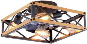 22.6'' Flush Mount Ceiling Fan ,Reversible Motor, DC Remote Control,7 PCS PC Blades,6 Speed Ceiling Fan,Timing, for Bedroom Kitchen Living Room--NOT Included Bulbs 22.6'' Flush Mount Ceiling Fan ,Reversible Motor, DC Remote Control,7 PCS PC Blades,6 Speed Ceiling Fan,Timing, for Bedroom Kitchen Living Room--NOT Included Bulbs