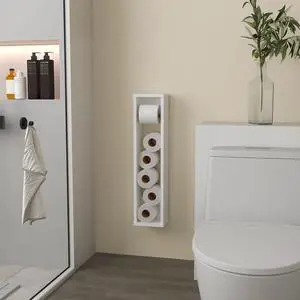 Toliet Paper Holder Magna, Bathroom, White Toliet Paper Holder Magna, Bathroom, White