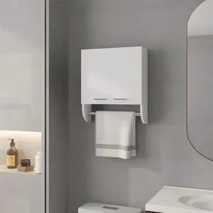 Medicine Cabinet Riley, Bathroom, White Medicine Cabinet Riley, Bathroom, White