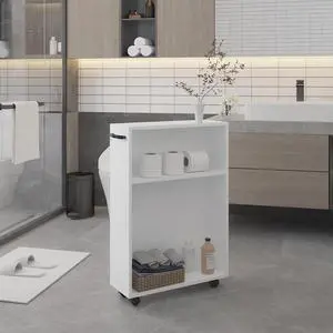 Datto Storage Cart, White Datto Storage Cart, White